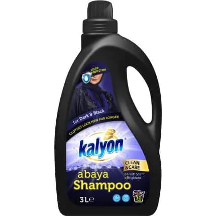 Kalyon Clean & Care For Dark & Black Abaya Shampoo 3l