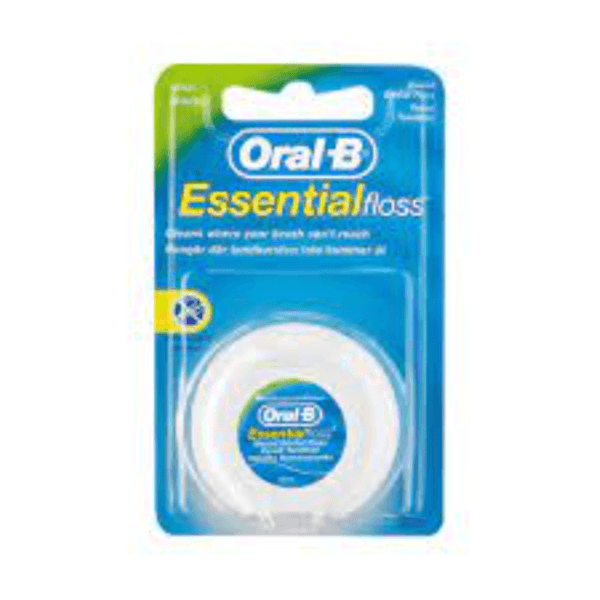 Oral B Essential Floss Mint Waxed 50M