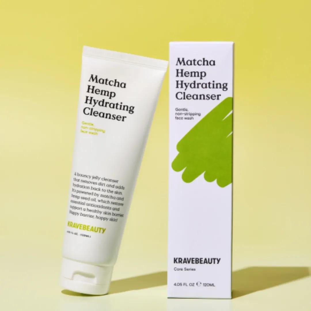 Krave Beauty Matcha Hemp Hydrating Cleanser