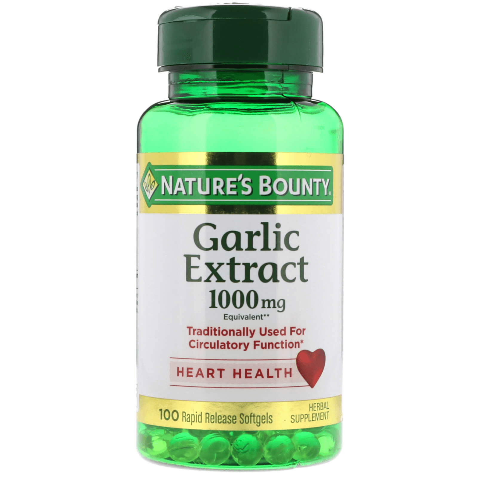 Garlic Extract 1000 Mg 100 Softgels 115168