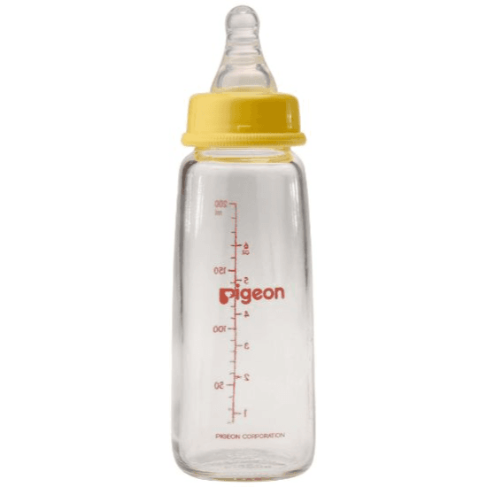 Pigeon Flexible Glass Bottle Code:pa291-k6 With Round Hole 4+m 200ml