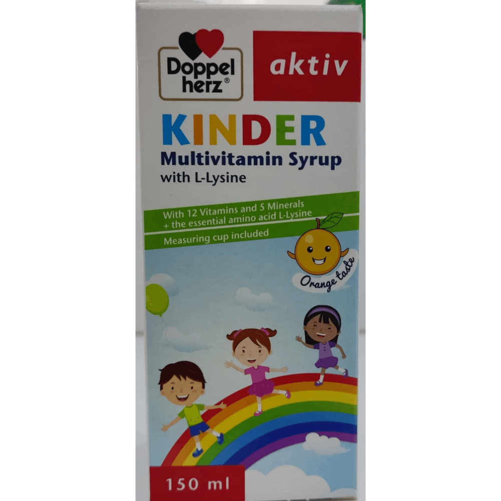 Doppel Herz Aktiv Kinder Multivitamin Syrup