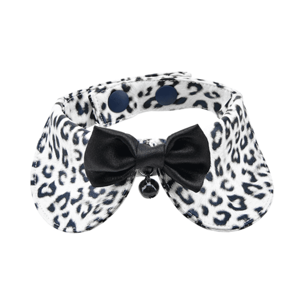 Catspia Lone Cat Collar With Bell And Bow Tie Large