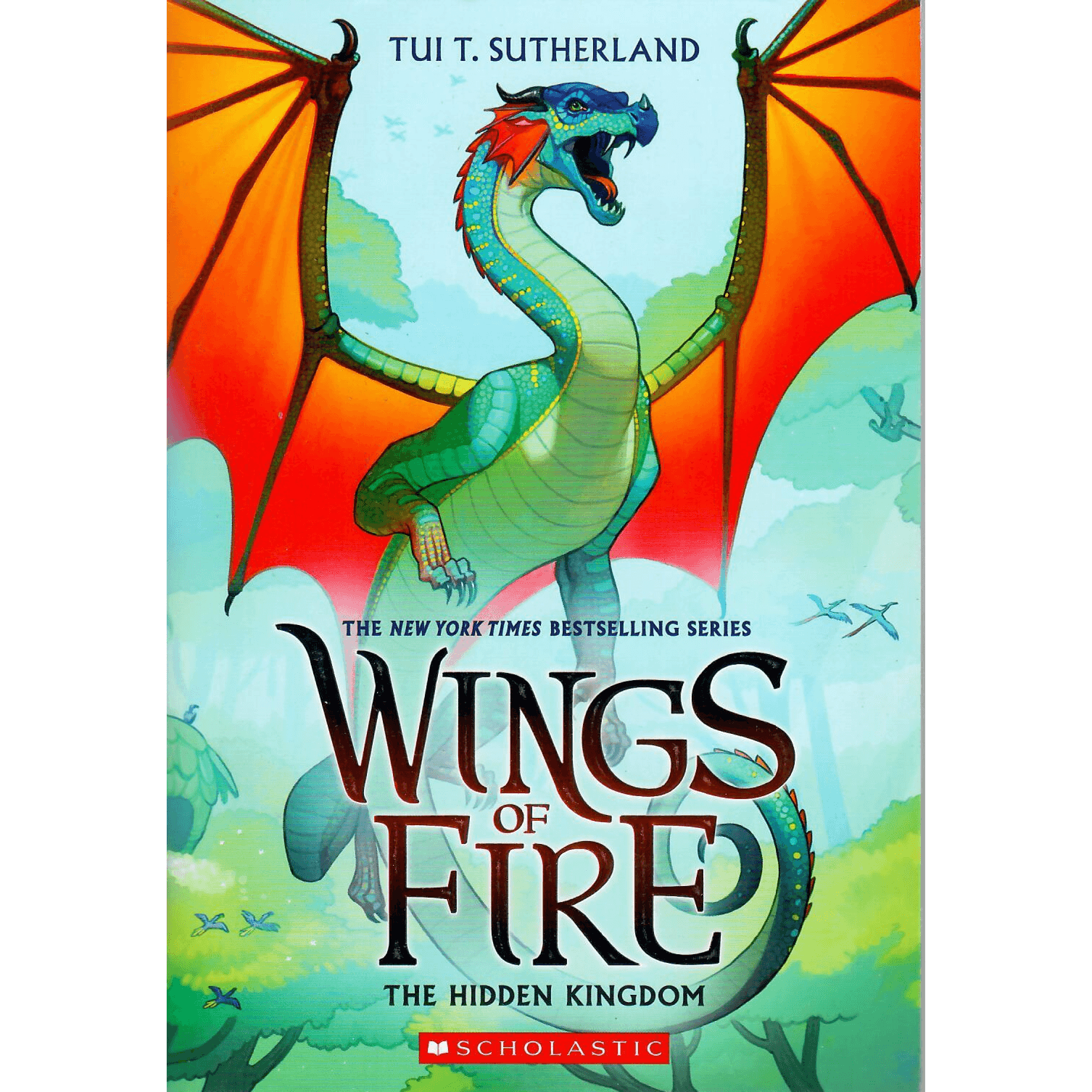 349253 The Hidden Kingdom (Wings of Fire #3) (Trade Paperback / Paperback) By Sutherland, Tui,T