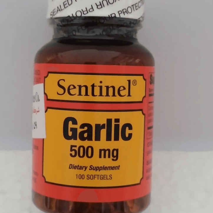 Sentinel Garlic 500mg 100 Cap