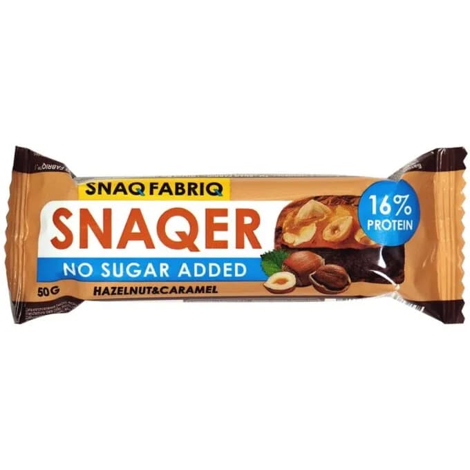 Snaq Fabriq Snaqer Hazelnuts & Caramel No Added Sugar 50g