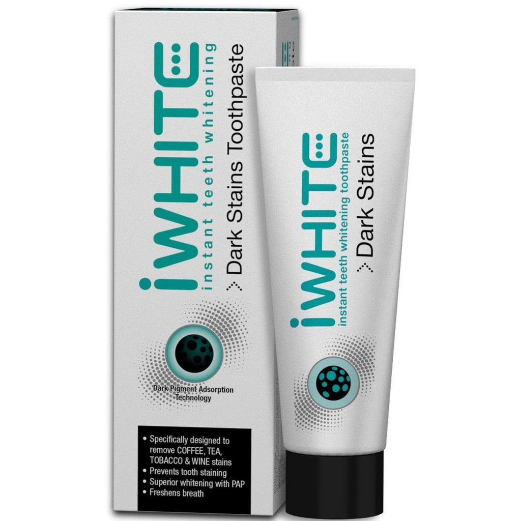 iWhite Instant Teeth Whitening Dark Stains Toothpaste 75ml