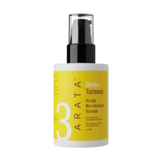 Arata Grow+ Turmeric Scalp Revitaliser Serum