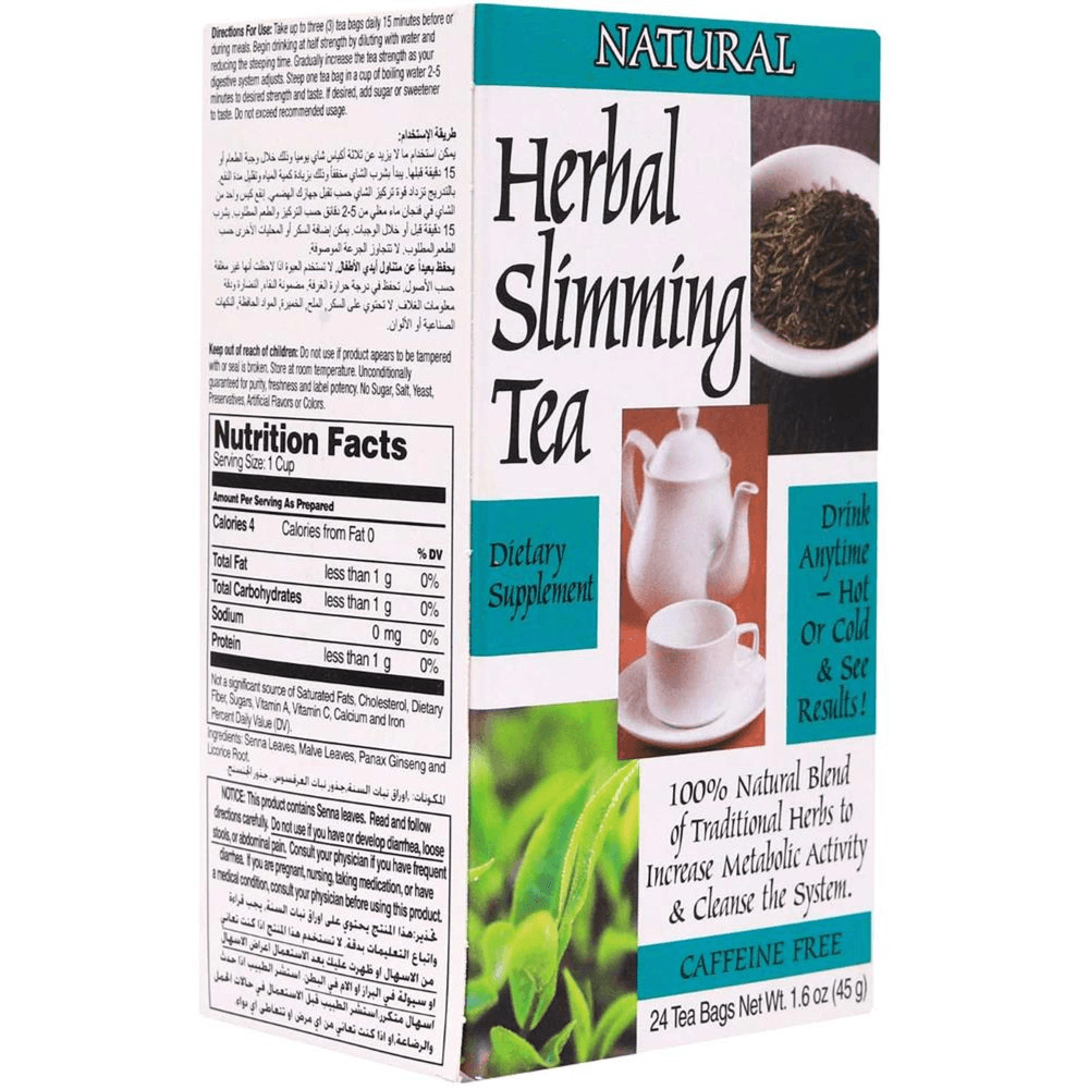 21St Century Slimming Tea Tea Natural 24 Bags