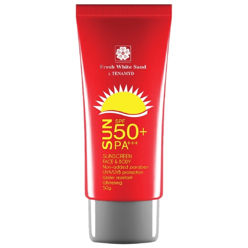 Tenamyd Fresh White Sand Sunscrean Spf 50+ Pa++ -tube 50g