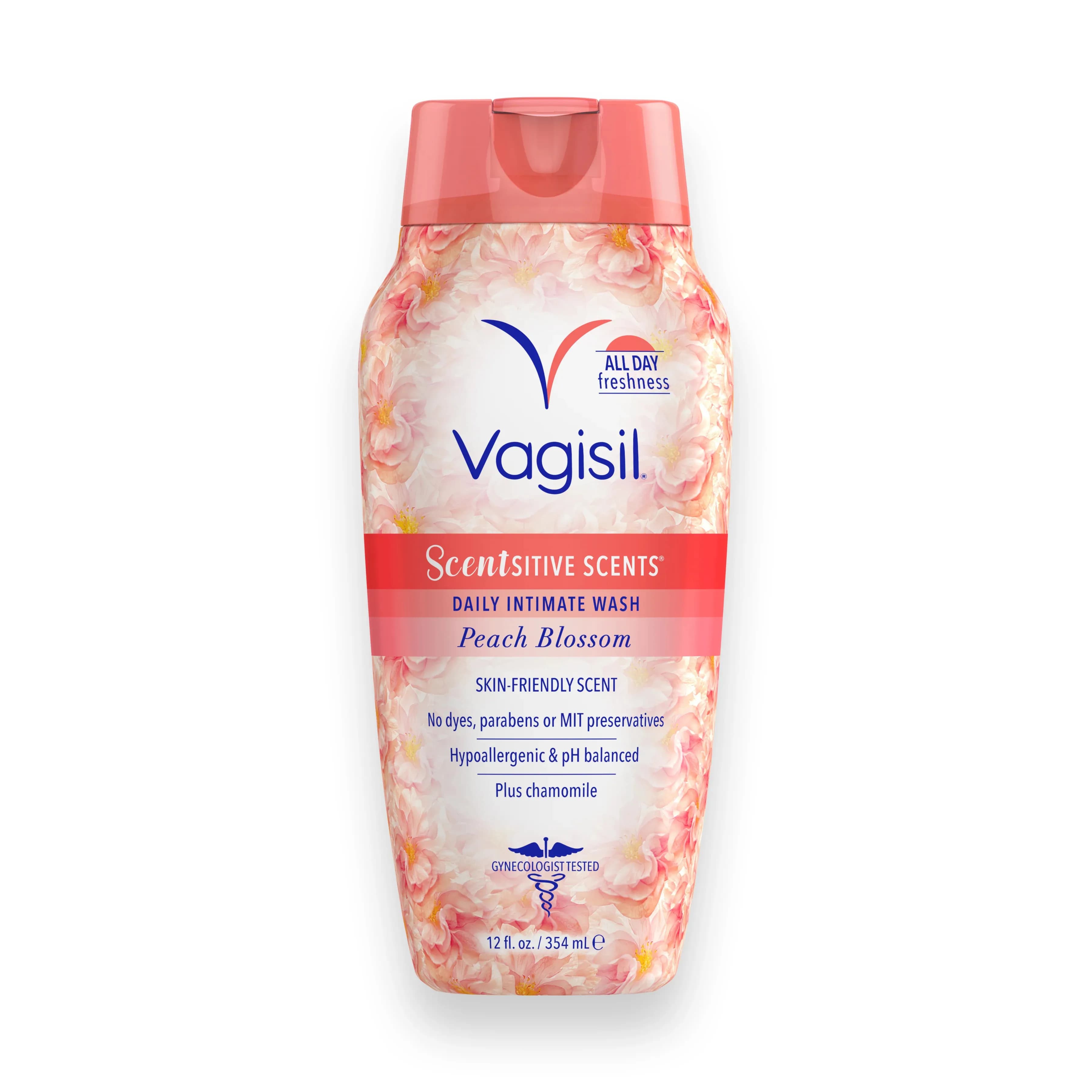 Vagisil Scentsitive Daily Intimate Wash Peach Blossom 354ml