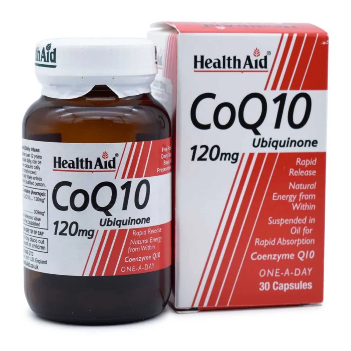 Coq 10 Ubiquinone 120 Mg 30 Capsules