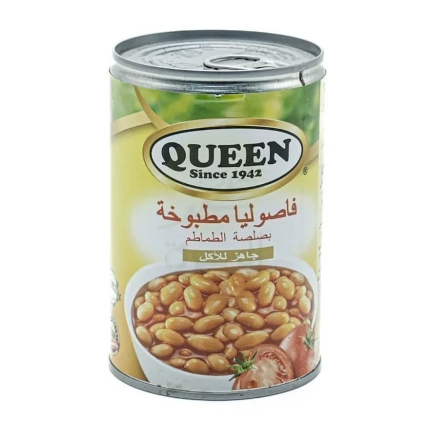 Queen Baked Beans In Tomato Sauce Ready To Eat 400g