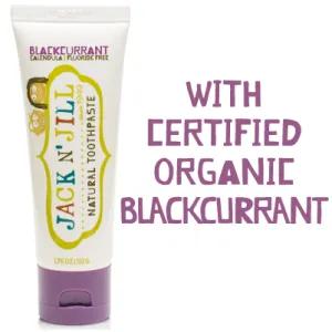 Jack N' Jill Natural Toothpaste Blackcurrant Flavor