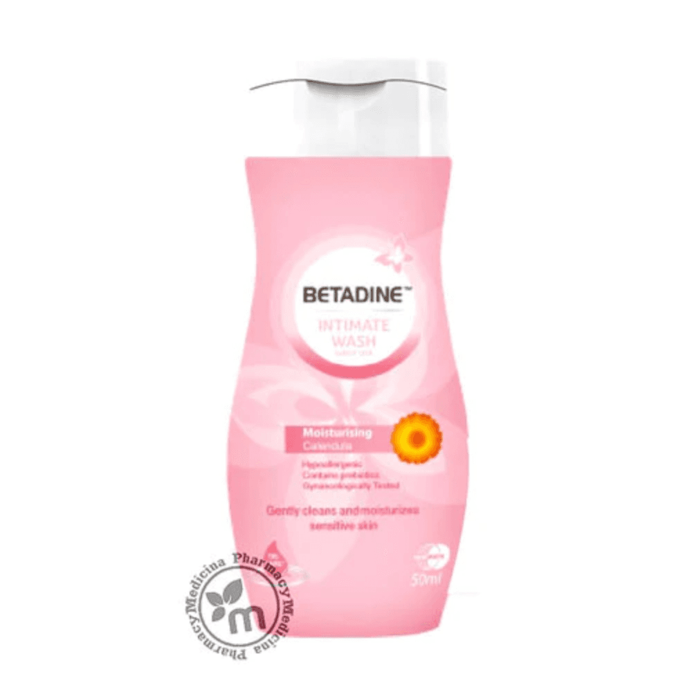 Betadine Intimate Wash Moisturising With Calendula 250 Ml