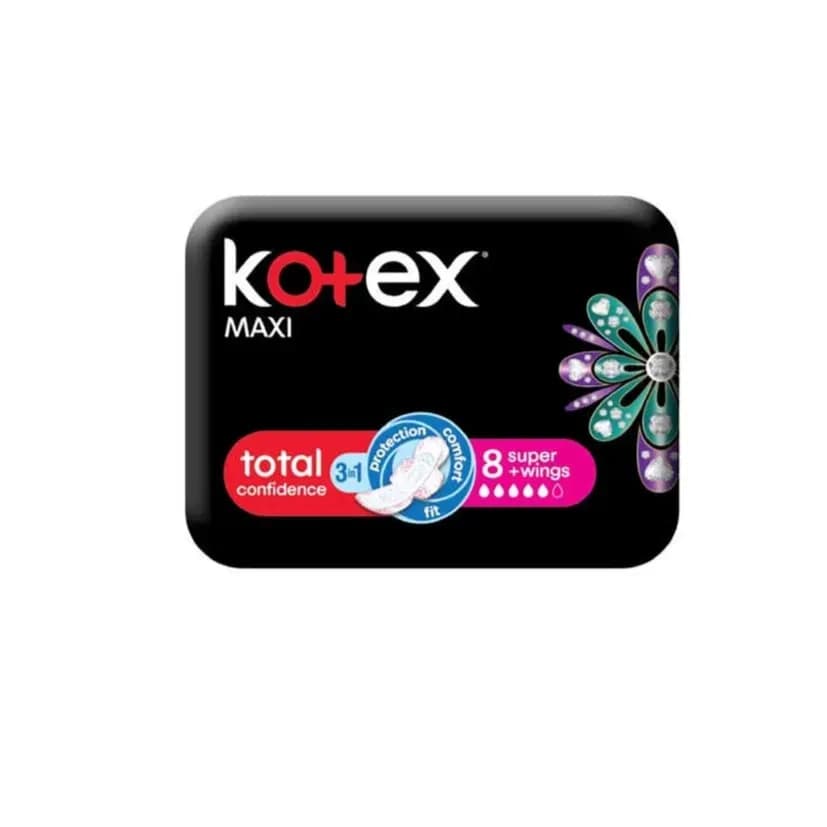 Kotex Maxi Total 8 Super + Wings