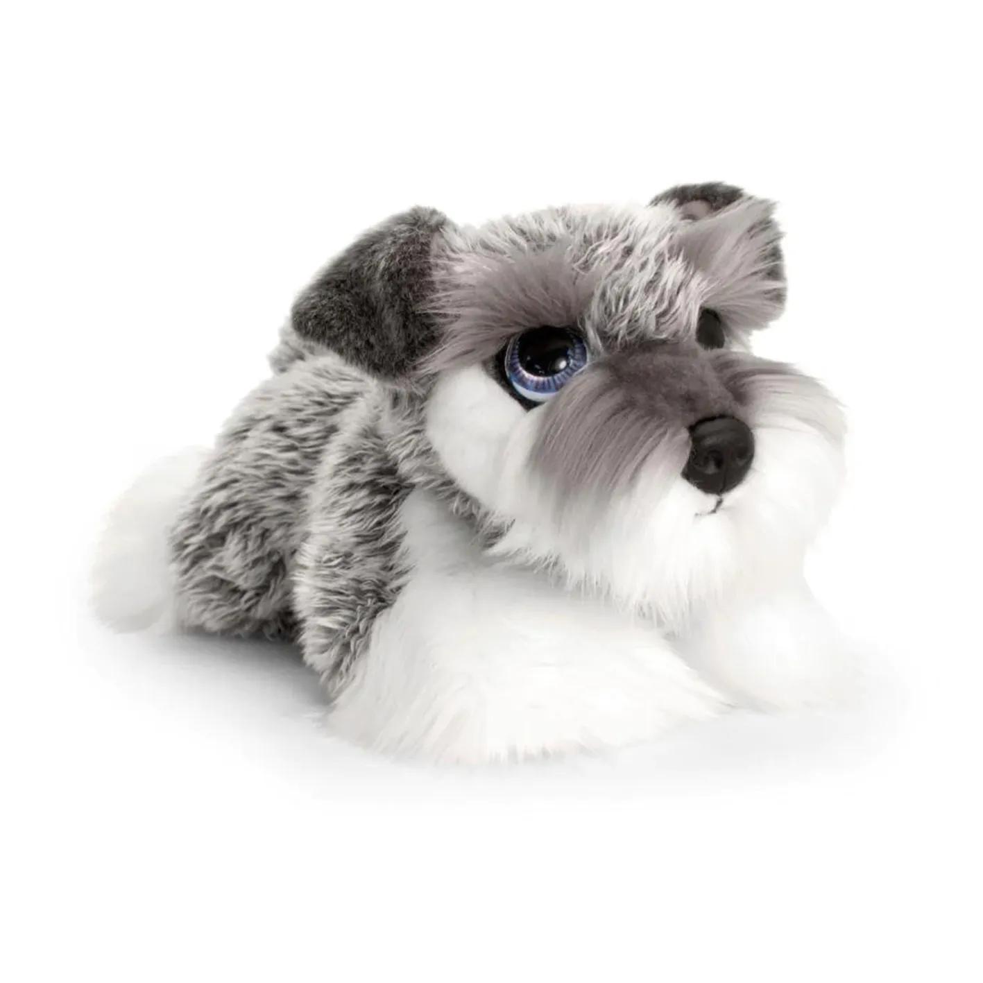 Keel Toys 37cm Signature Cuddle Puppy Schnauzer