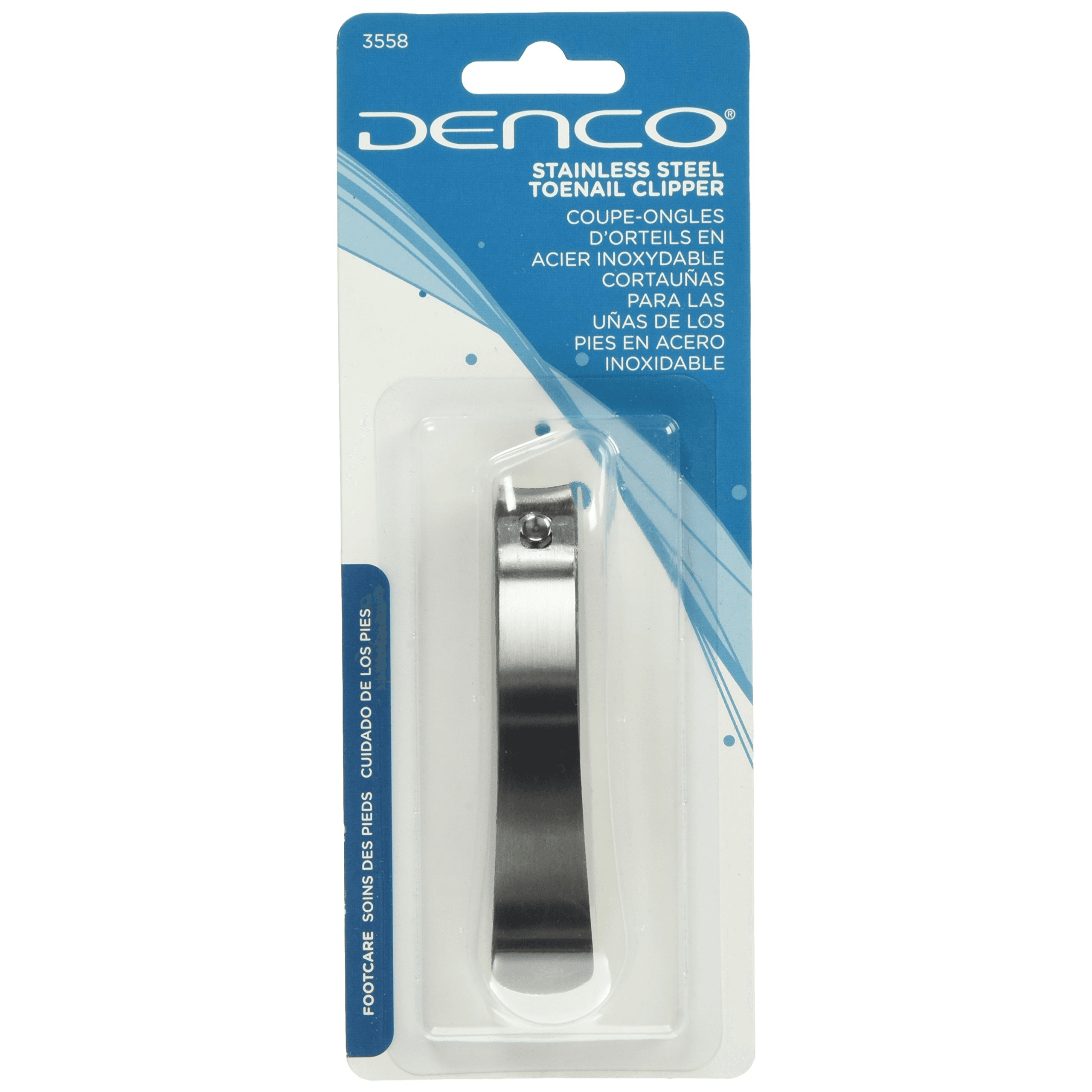 Denco Stainless Steel Toe Nail Clipper 3558