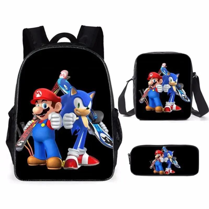 School Bags – Mario With Sonic