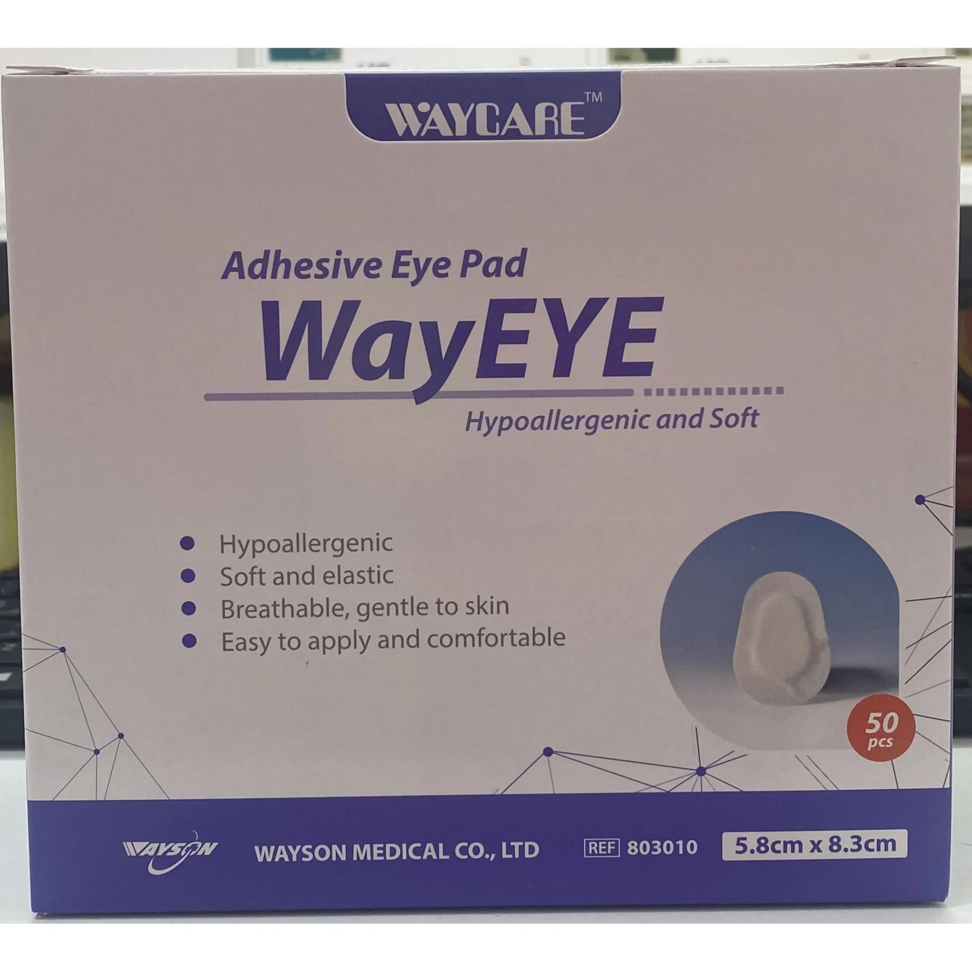 Waycare Adhesive Eye Pad 5.8*8.3 Cm 50's