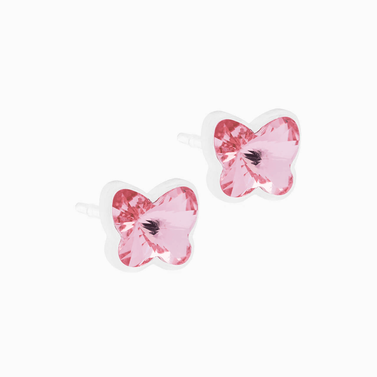 Blomdahl B Earring Butterfly L-rose