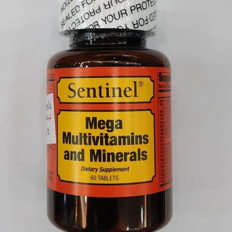 Sentinel Mega Multivitamins And Minerals 60 Tab