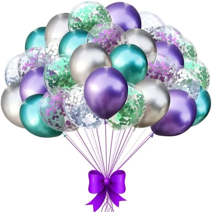 Mermaid Colors Balloons