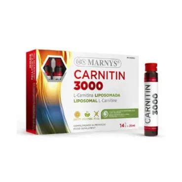 Marnys L-carnitine 3000mg Liquid 25ml x 14 Vials