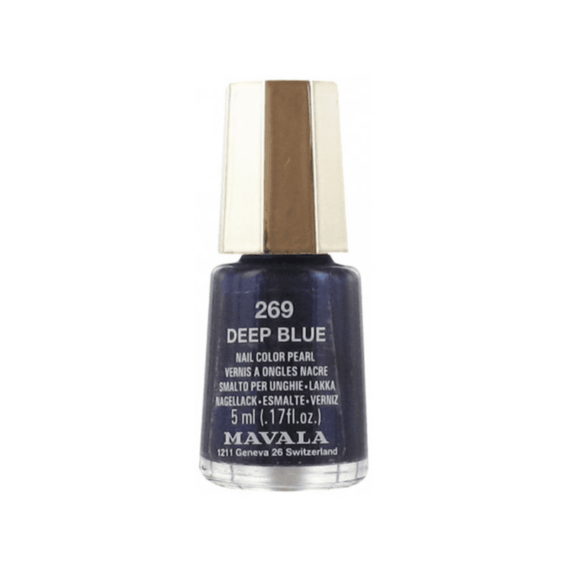 Mavala Nail Polish 269 Deep Blue#C66185#9091269