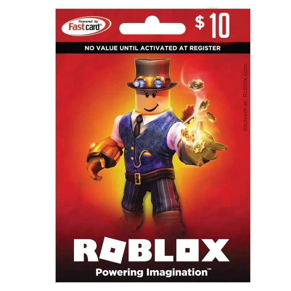 Roblox Roblox Card 10$