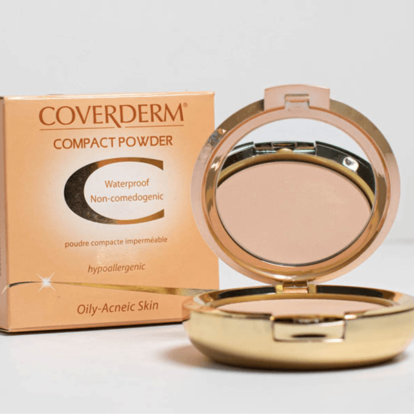 Coverderm Compact Powder Oily 10Gm No. 2