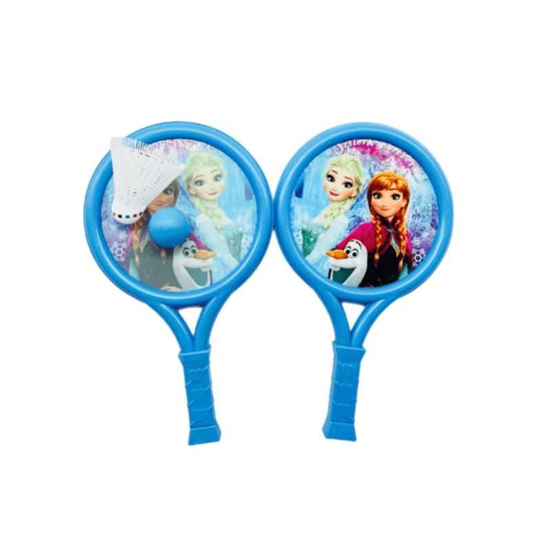 Kids Badminton And Table Tennis 4 Pieces Set Colour Blue Frozen - 11072