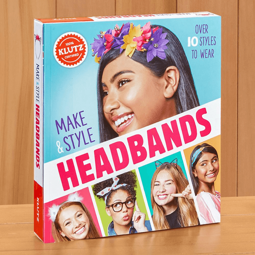 566161 Make & Style Headbands (Mixed media product / Mixed Media, Contains 1 Hardback and 1 Other merchandise) By Editors of Klutz