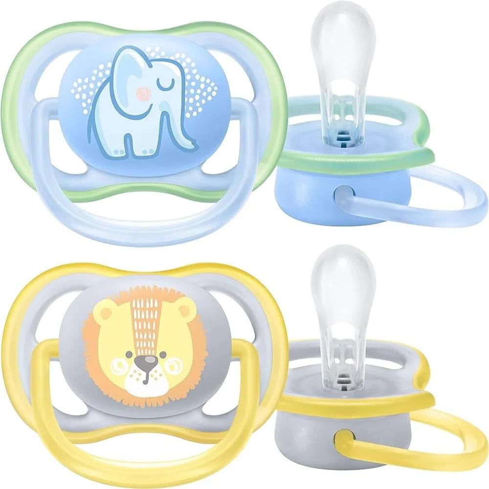 Avent Ultra Air Pacifier Boy 0-6 months 2pcs Code:085/05