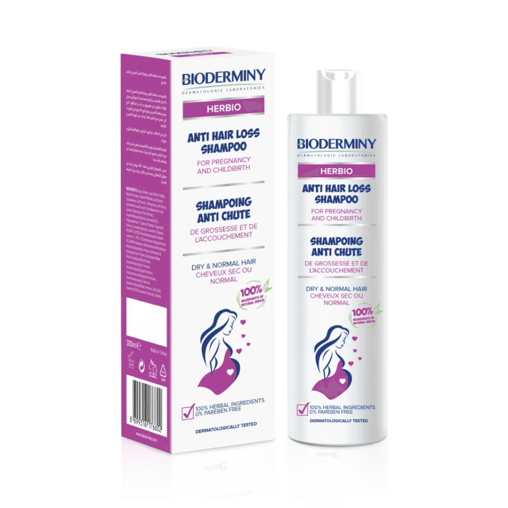 Bioderminy Herbio Reduces Hair Fall Dry And Normal Hair 300ml  