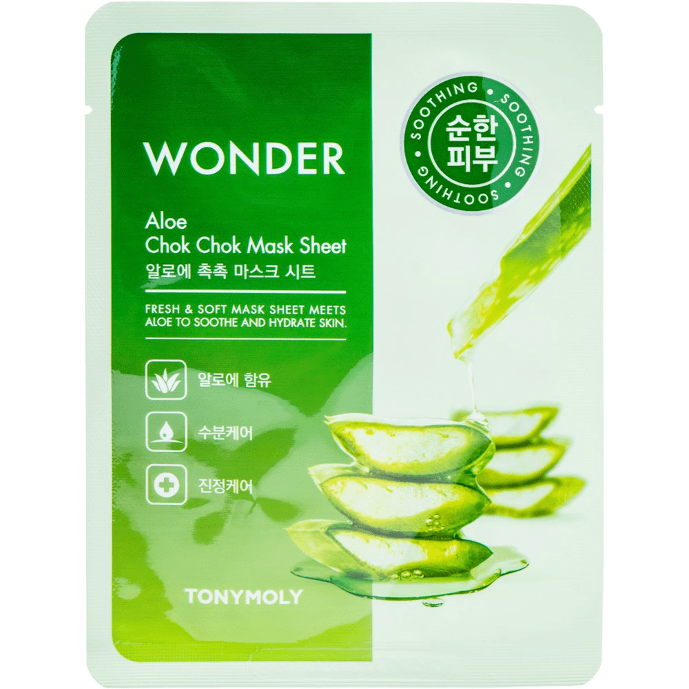 Tonymoly Wonder Chok Chok Aloe Mask Sheet