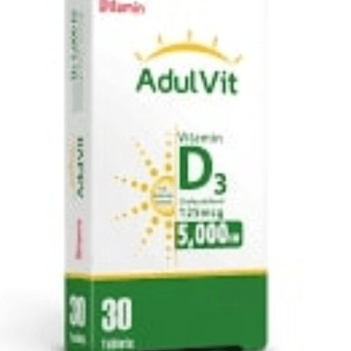 Ditamin Adulvit D3 5000iu Tab 30's