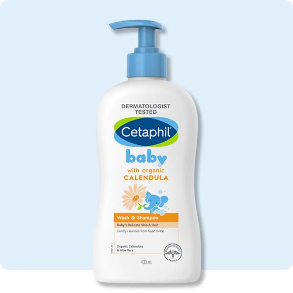 Cetaphil Baby Calendula Wash &Shampoo 400Ml