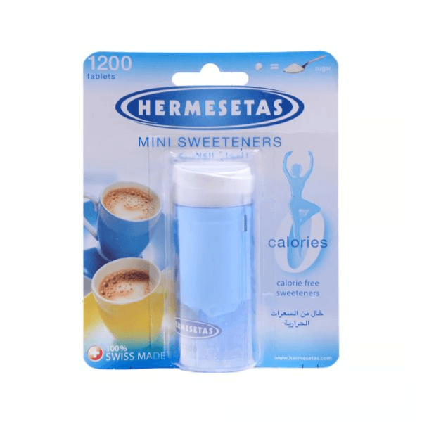 Hermesetas Mini Sweeteners Free Calorie 1200 Tablets