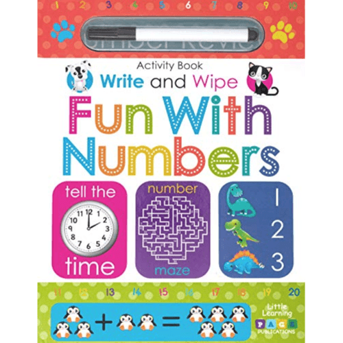 086190 Write and Wipe Fun With Numbers