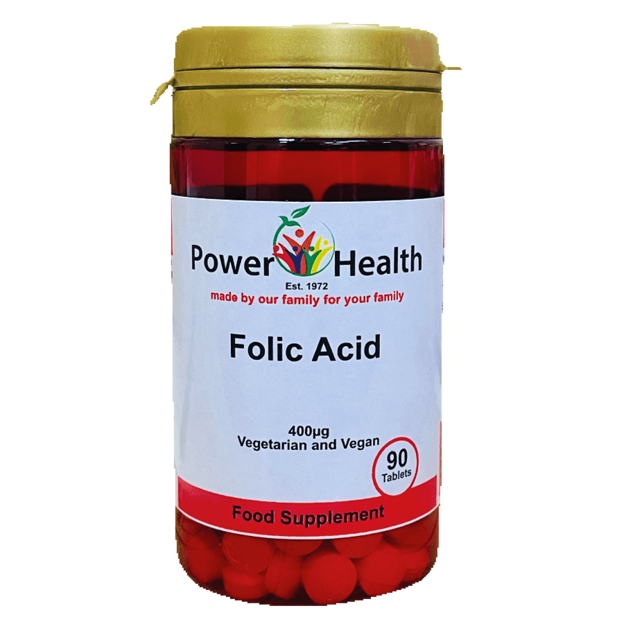 Power Health Folic Acid 400 Mg 90 Tab