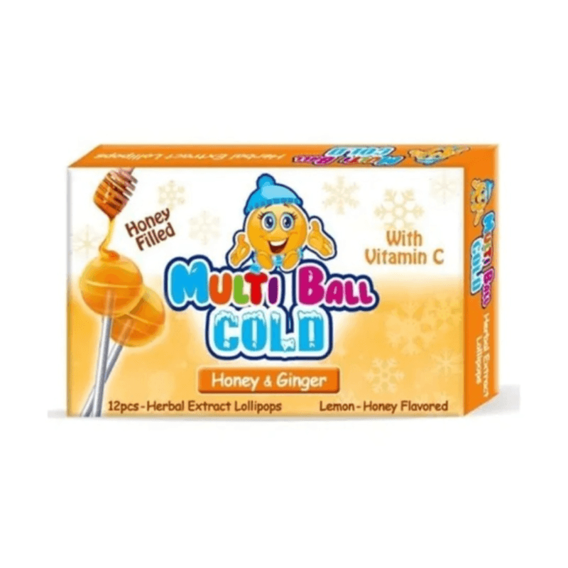 Multiball Cold Lollipops Ginger&Honey 12S