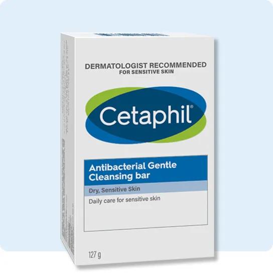 Cetaphil Antibacterial Gentle Cleansing Bar 127g