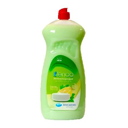 Special Offer - Dishwashing Liquid Lemon And Mint Scent 1250 Ml Klenaa Buy 10 Bottles