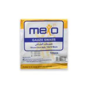 Mexo Guaze Swabs 10*10Cm 8Ply 100Pcs