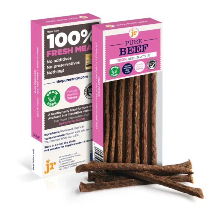 Pure Stick Dog Treats With Beef