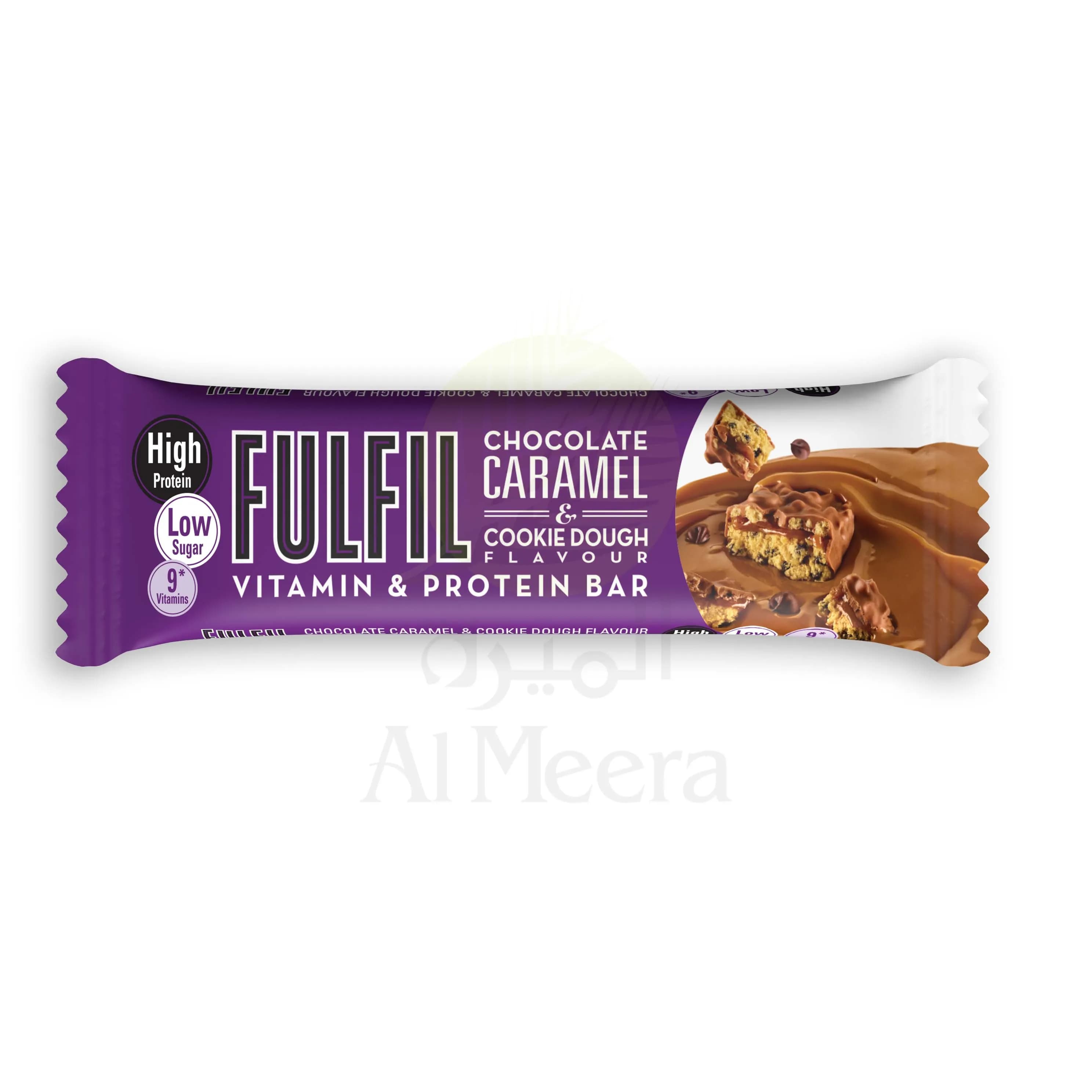 Ful Fil Vitamin & Protein  Chocolate Caramel Bar 55Gm