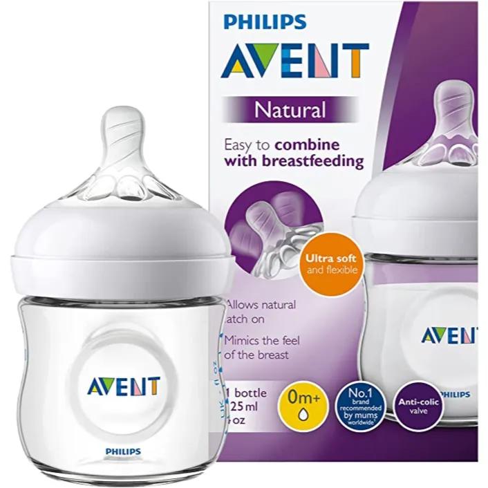 Philips Avent Natural Baby Bottle, 125ml, Scf030/17