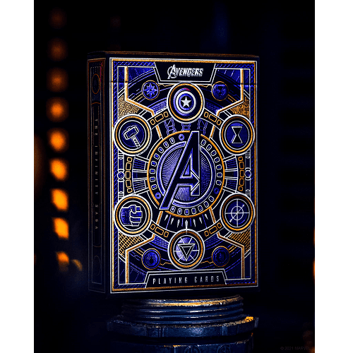 Avengers Purple Playing Cards