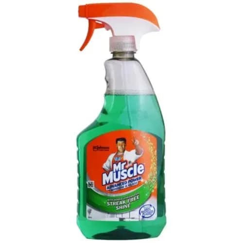 Mr Muscle Advanced Power Window & Glass With Added Vinegar For Streak Free Shine 750ml